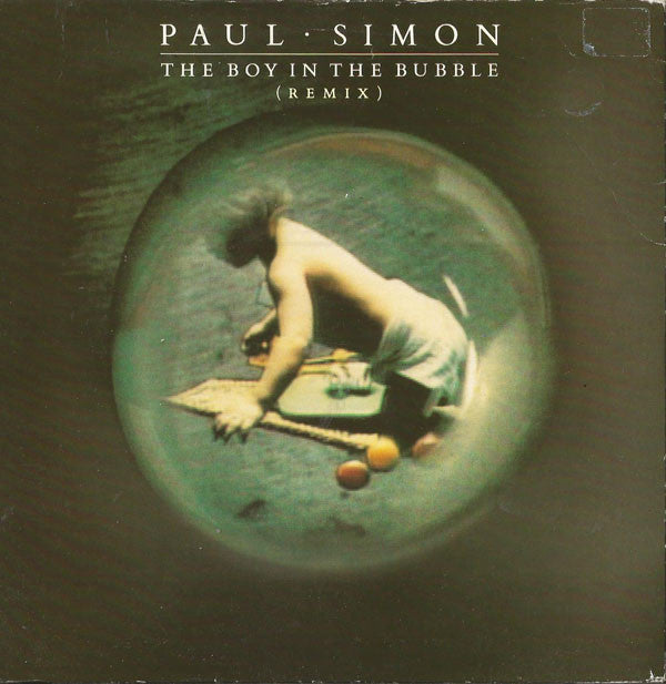 Paul Simon - The Boy In The Bubble (7", Single, Sil)