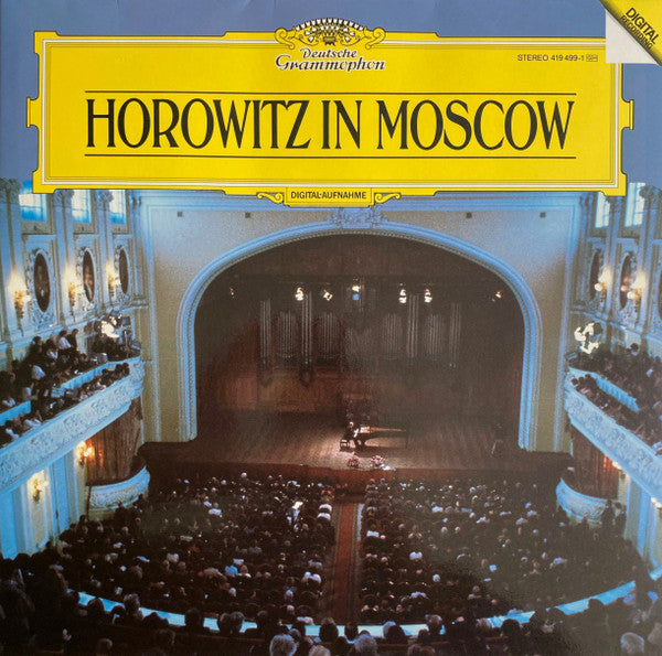 Horowitz* - Horowitz In Moscow (LP, Album, Gat)
