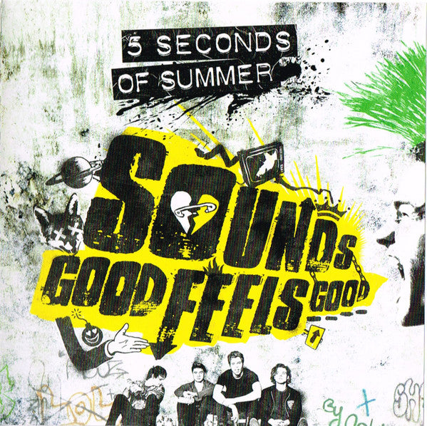 5 Seconds Of Summer - Sounds Good Feels Good (CD, Album)