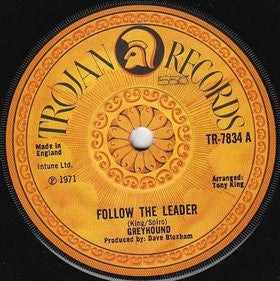 Greyhound (4) - Follow The Leader (7", Single, Sol)