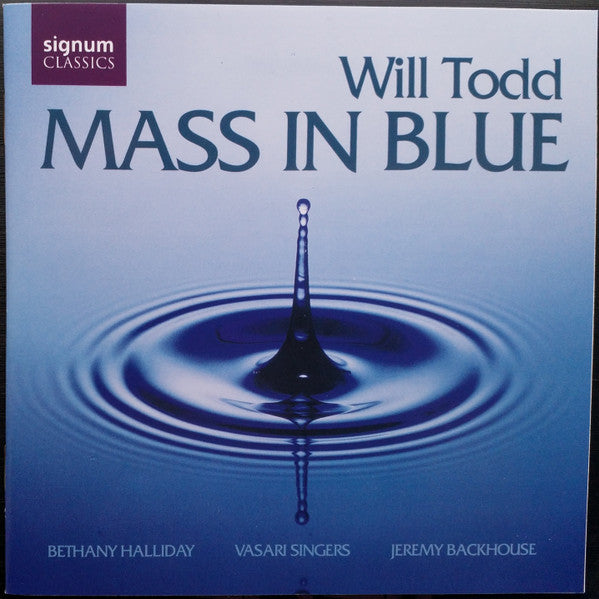 Will Todd - Mass In Blue (CD, Album)