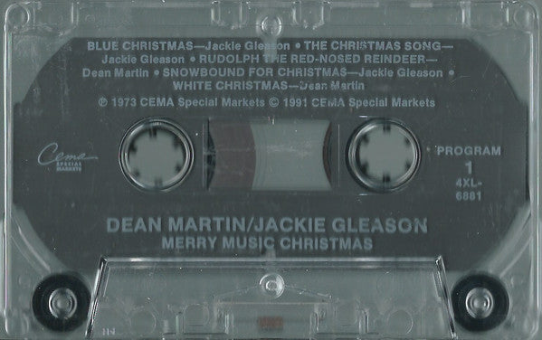Dean Martin, Jackie Gleason - Merry Music Christmas (Cass, Comp)
