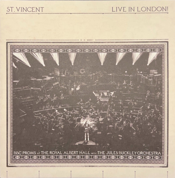 St. Vincent - Live In London! (2xLP, Album)