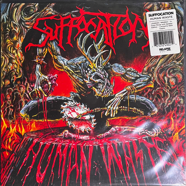 Suffocation - Human Waste (12", EP, Ltd, RE, Tri)
