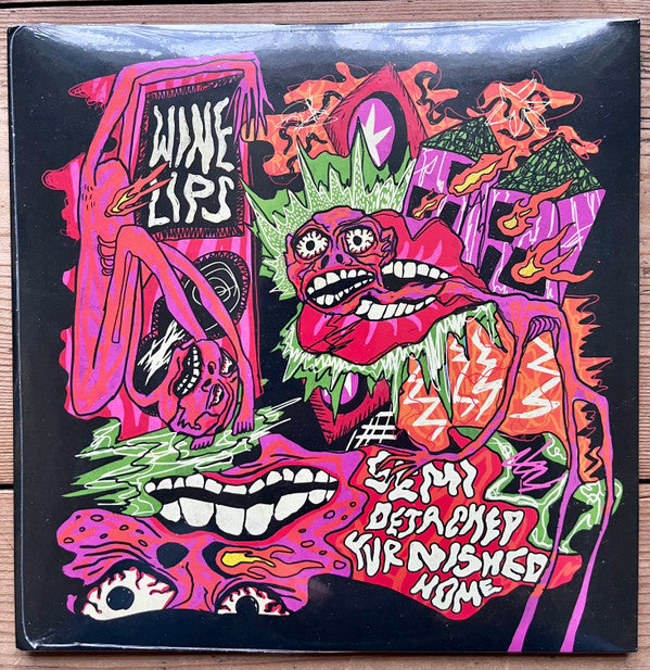 Wine Lips - Semi-Detached Furnished Home (7", Single, Ltd, Neo)