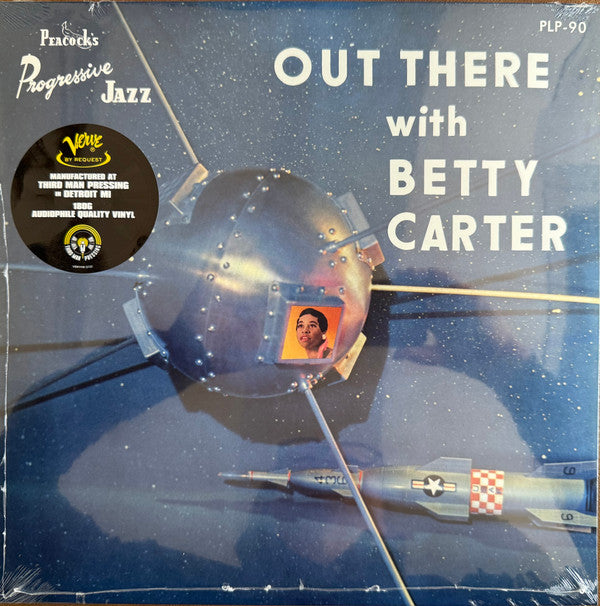 Betty Carter - Out There With Betty Carter (LP, Album, Mono, RE)