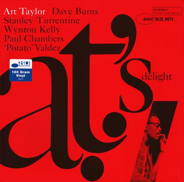 Art Taylor - A.T.'s Delight (LP, Album, RE, 180)