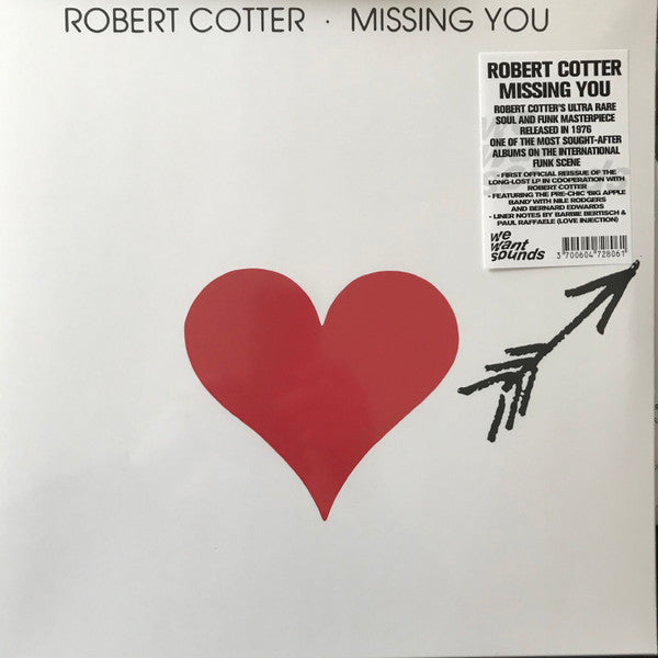 Robert Cotter - Missing You (LP, RE)