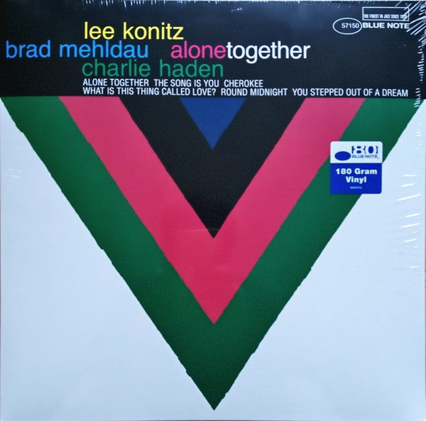 Lee Konitz & Brad Mehldau & Charlie Haden - Alone Together (2xLP, Album, RE, 180)