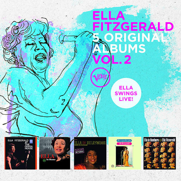 Ella Fitzgerald - 5 Original Albums Vol.2 (5xCD, Comp)