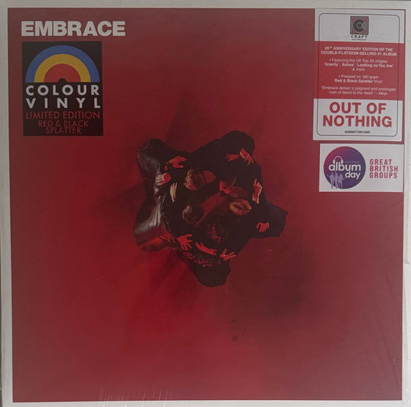 Embrace - Out Of Nothing (LP, Album, Ltd, RE, Red)