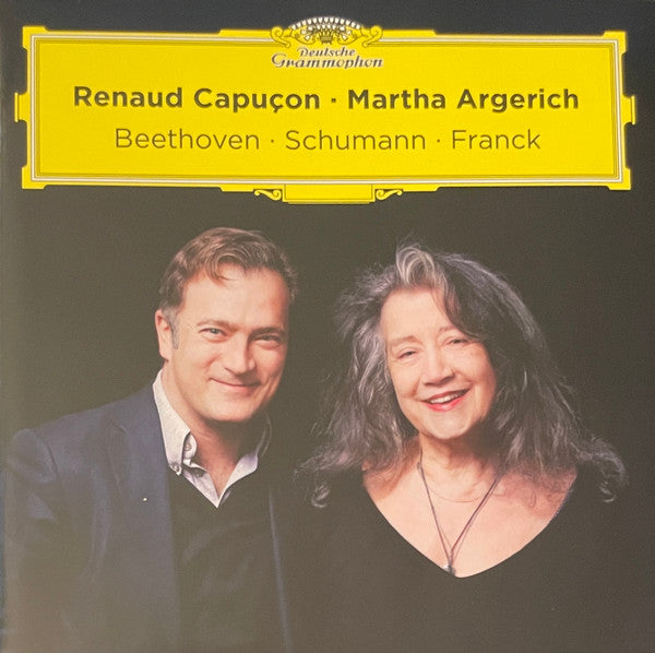 Renaud Capuçon, Martha Argerich - Beethoven • Schumann • Franck (CD, Album)