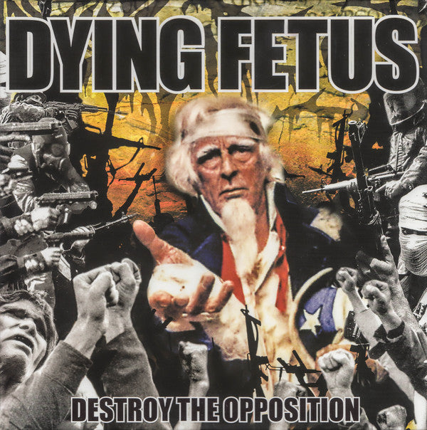 Dying Fetus - Destroy The Opposition (LP, Album, RE, Red)