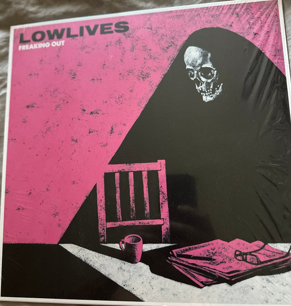 Lowlives - Freaking Out (LP, Album, Whi)