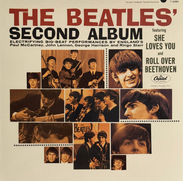 The Beatles - The Beatles' Second Album (LP, Album, Mono, RE, 180)
