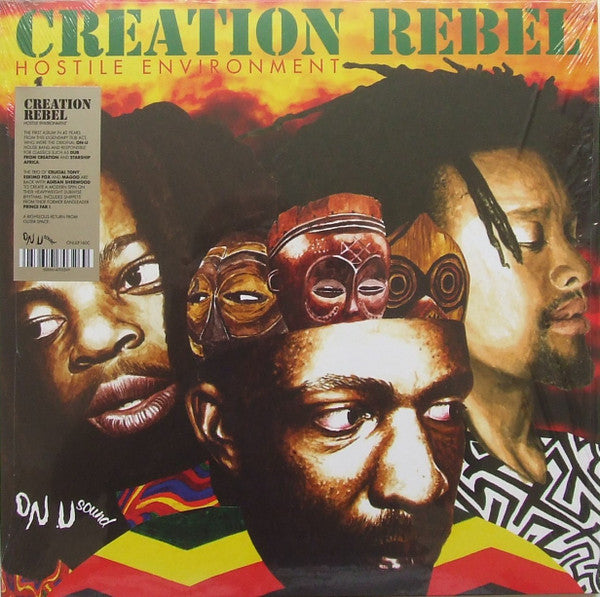 Creation Rebel - Hostile Environment (LP, Album, Ltd, Yel)