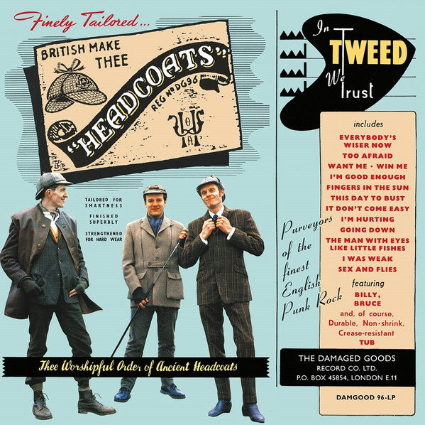 Thee Headcoats - In Tweed We Trust (LP, Album, Mono, Ltd, RE, Duc)