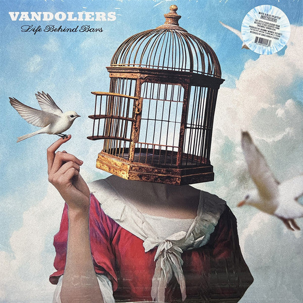 Vandoliers - Life Behind Bars (LP, Album, Whi)