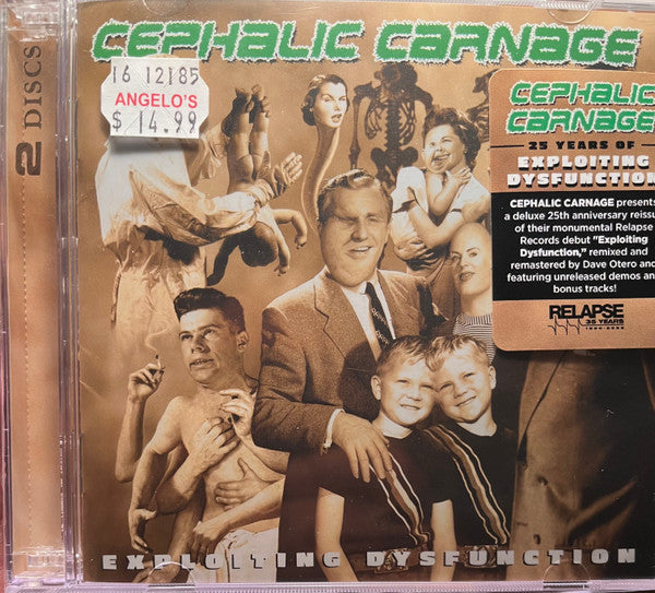 Cephalic Carnage - Exploiting Dysfunction (2xCD, Album, Dlx, RE, RM)