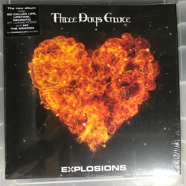 Three Days Grace - Explosions (LP, Album, Bla)