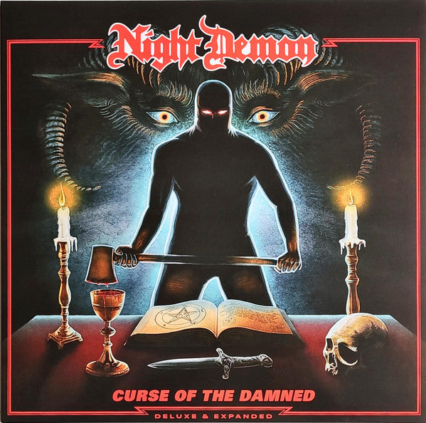 Night Demon - Curse Of The Damned (LP, Album, Dlx, RE, RM, Red)
