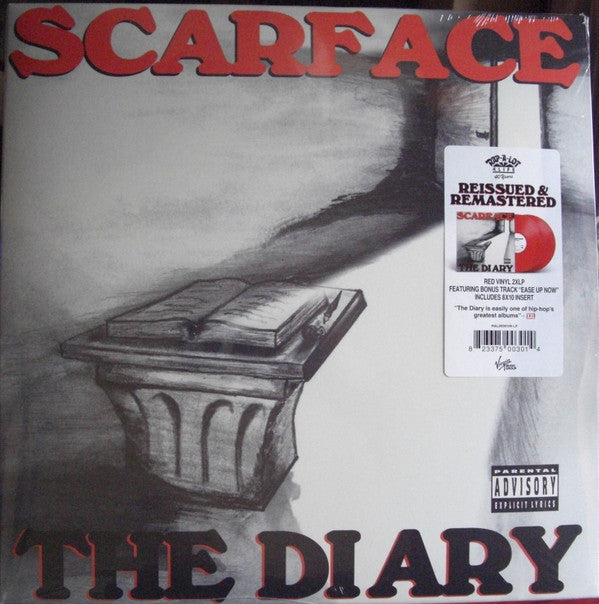 Scarface (3) - The Diary (2xLP, Album, RE, RM, Red)