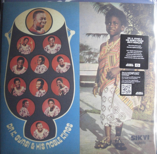 Dr. K. Gyasi & His Noble Kings - Sikyi-Highlife (LP, Album, RE, RM)