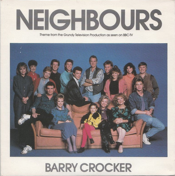 Barry Crocker / Tony Hatch - Neighbours (7", Single, Sil)