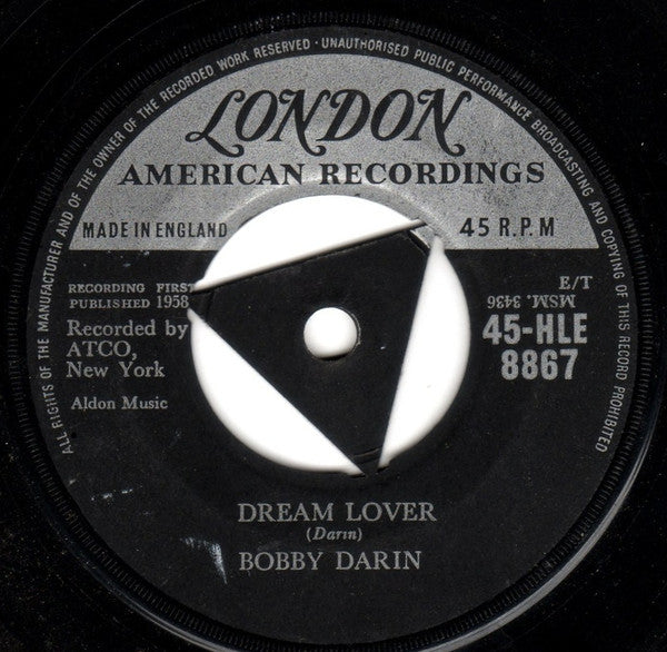 Bobby Darin - Dream Lover / Bullmoose (7", Single, Tri)