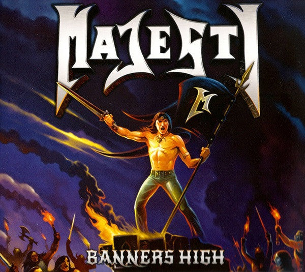 Majesty (5) - Banners High (CD, Album, Ltd, Dig)