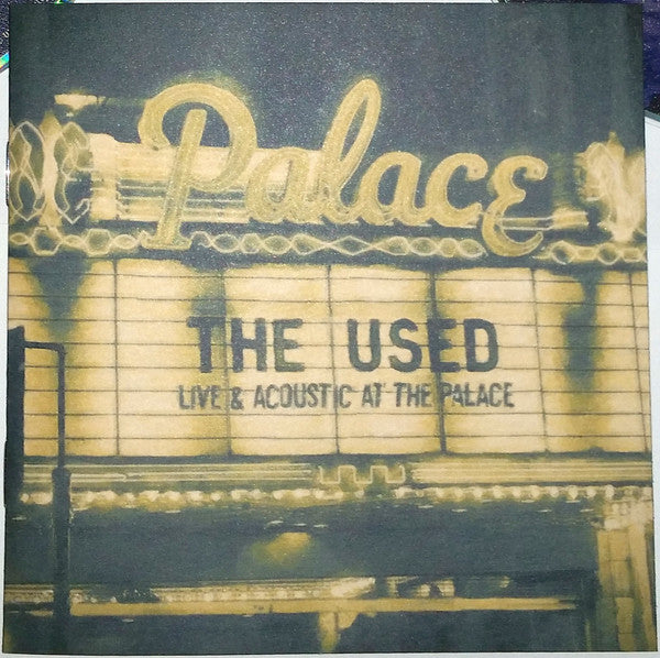 The Used - Live & Acoustic At The Palace (CD, Album, Dig + DVD-V, Liv)