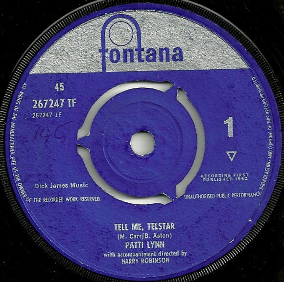 Patti Lynn - Tell Me, Telstar / Big Big Love (7", Single)