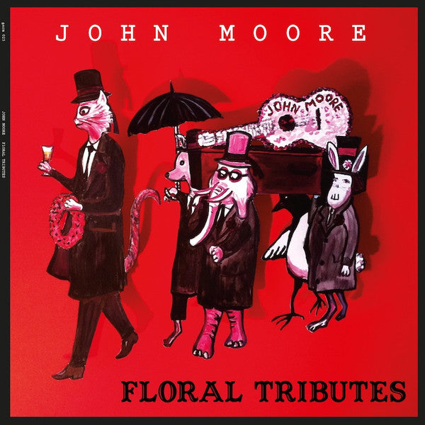 John Moore (3) - Floral Tributes (LP, Album, Ltd, Red)