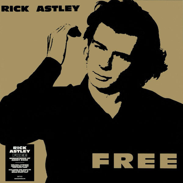 Rick Astley - Free (LP, Album, RE, RM)