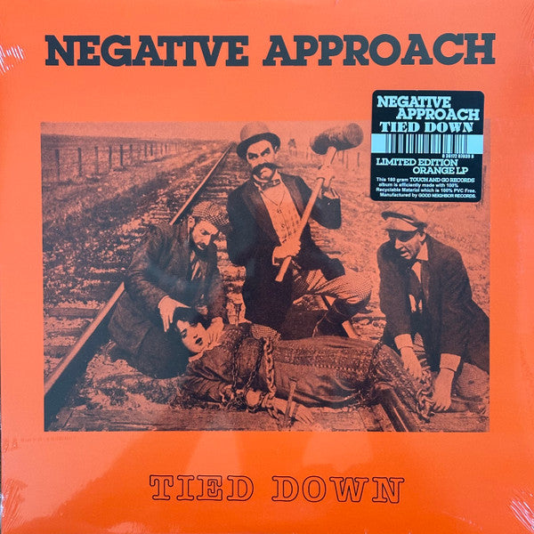 Negative Approach - Tied Down (LP, Album, Ltd, RE, Ora)
