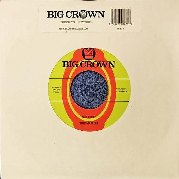 Thee Marloes - Not Today (7")