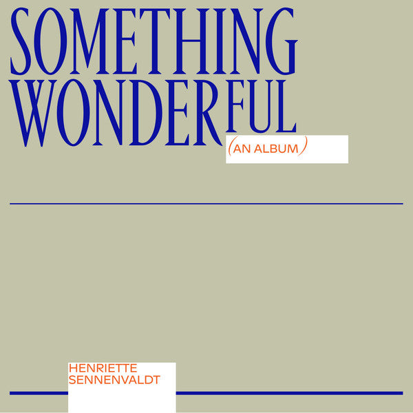 Henriette Sennenvaldt - Something Wonderful (CD, Album)