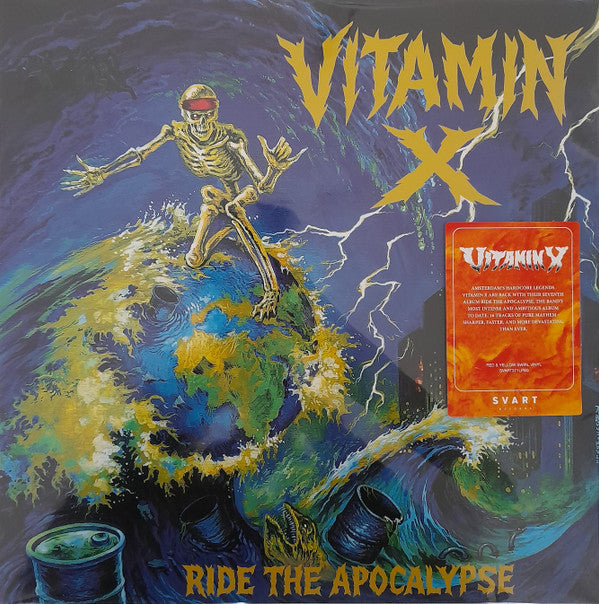 Vitamin X - Ride The Apocalypse (LP, Red)