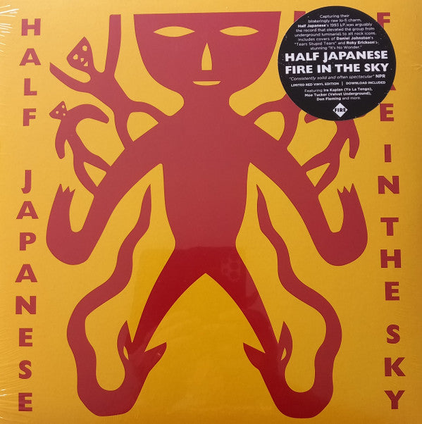 Half Japanese* - Fire In The Sky (LP, Album, RSD, Ltd, Red)
