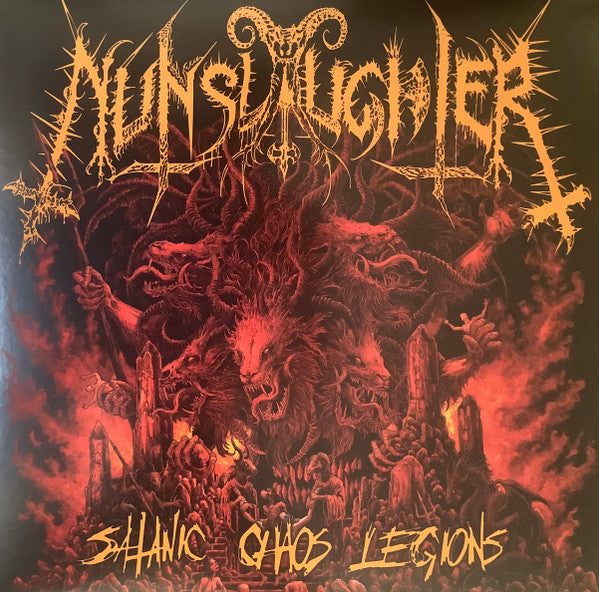 NunSlaughter - Satanic Chaos Legions (LP, Album, Cle)