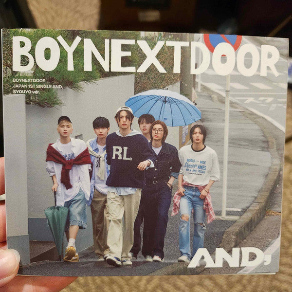 BOYNEXTDOOR - AND, (CD, Single, SYO)