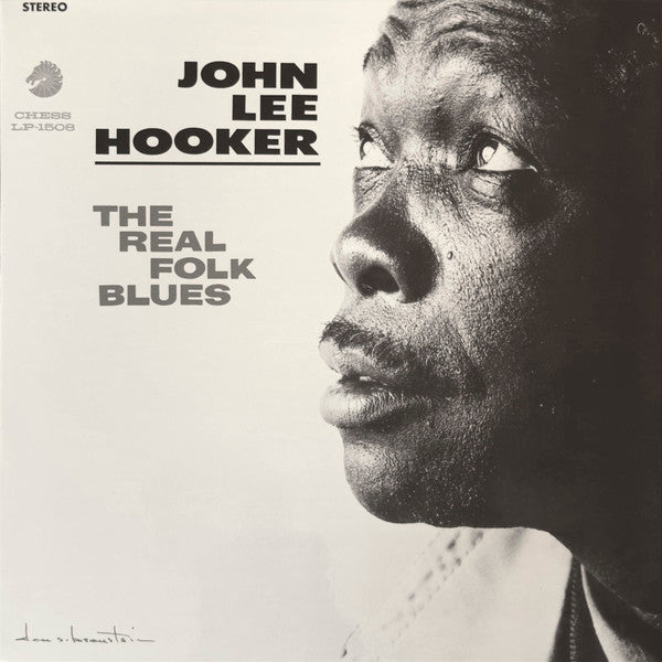 John Lee Hooker - The Real Folk Blues (LP, Album, RE, RM, Gat)