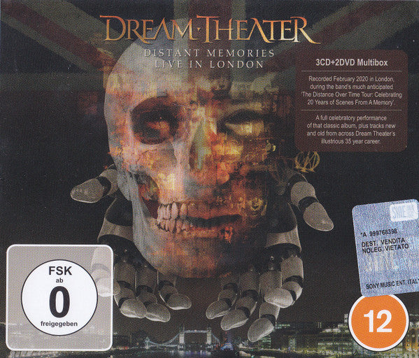 Dream Theater - Distant Memories (Live In London) (3xCD, Album + 2xDVD-V, Multichannel, NTSC + Mul)