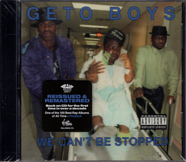 Geto Boys - We Can't Be Stopped (CD, Album, RE, RM)