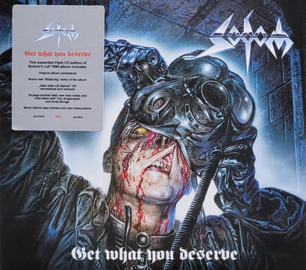Sodom - Get What You Deserve (CD, Album, RE, RM + CD, Album, Rem + CD, EP, RM, R)