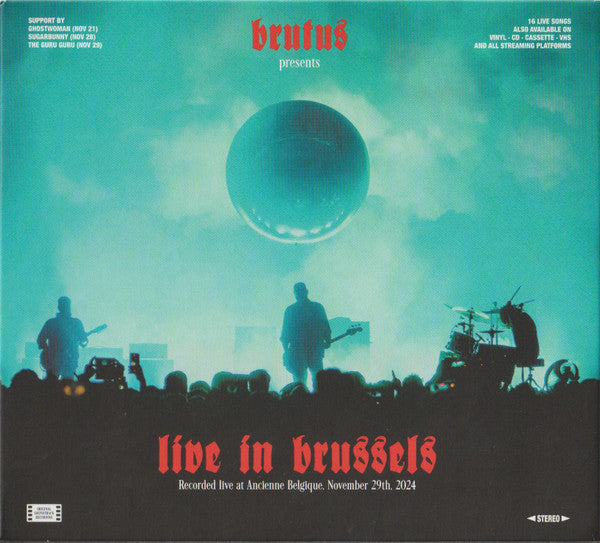 Brutus (23) - Live In Brussels (2xCD, Album)