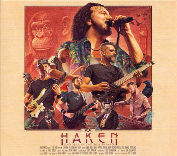 Haken (2) - Liveforms: An Evening With Haken (Blu-ray, Multichannel + 3xCD, Album + Ltd)