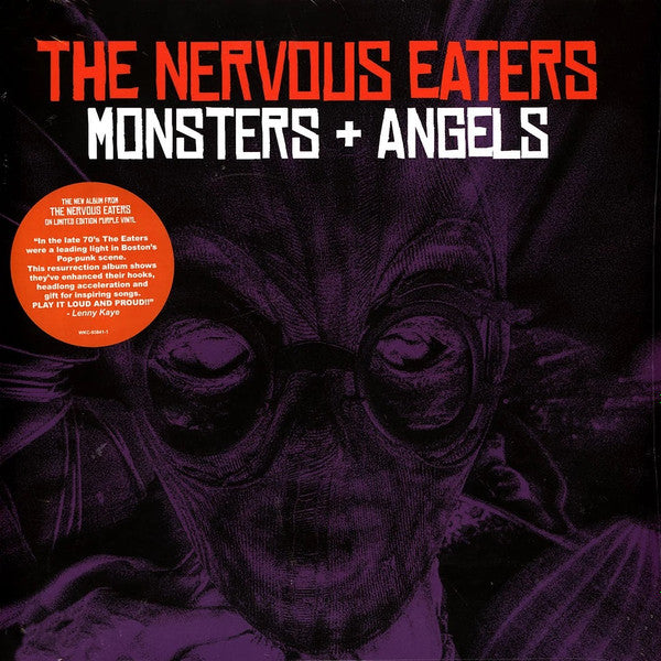 Nervous Eaters - Monsters + Angels (LP, Album, Pur)