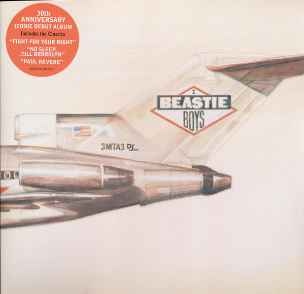 Beastie Boys - Licensed To Ill (LP, Album, RE, 30t)