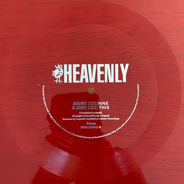 Saint Etienne - A Kiss Like This (Flexi, 7", Shape, S/Sided, Single, Red)